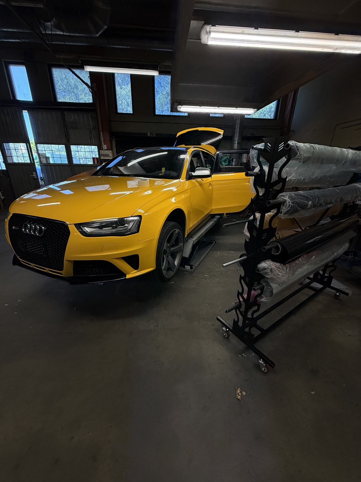 Audi wrap