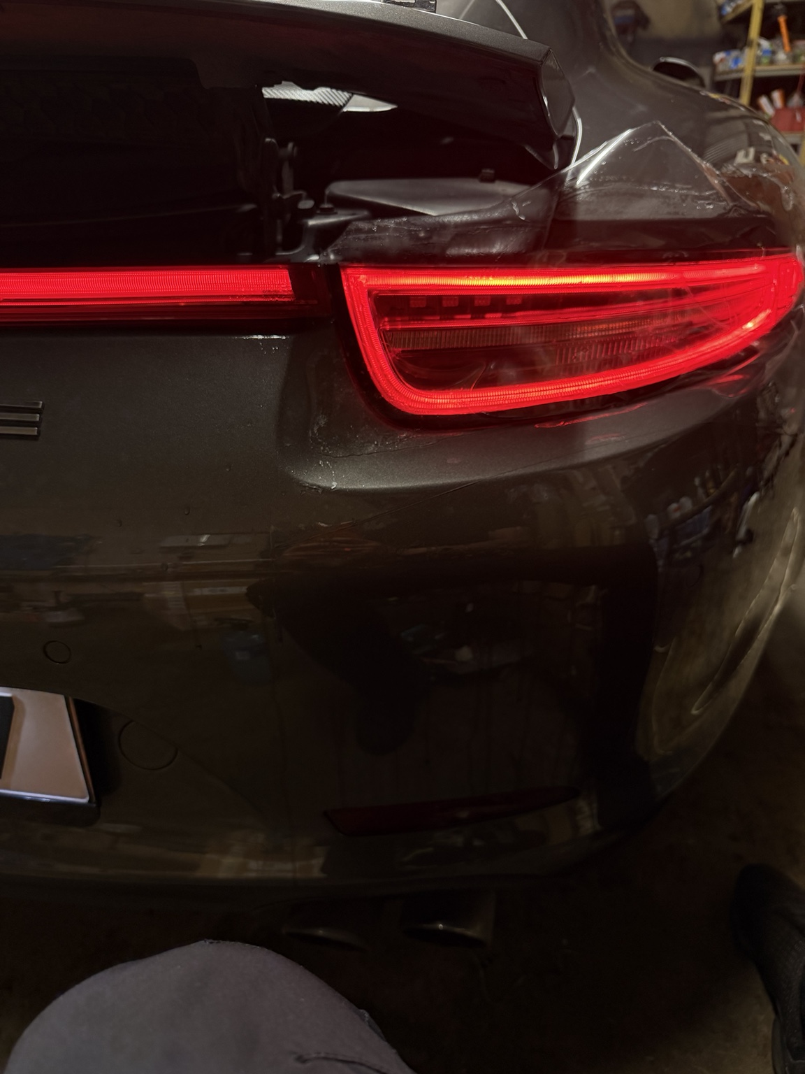 Porsche PPF detail